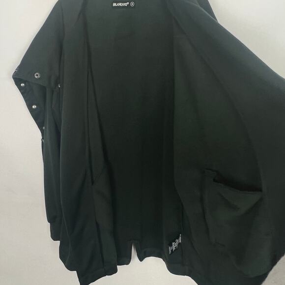 BLANKNYC Women's Green Wrap Cardigan Size M - Picture 7 of 12